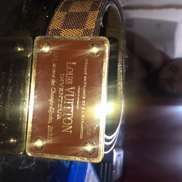 Louis Vuitton Belt size 32-33 Paris Edition - Picture 1 of 1